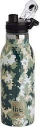 metalliko thermos sport poma pixels 550ml