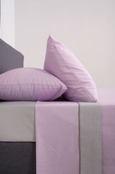set sentonia yperdipla biokarpet home lilac lt grey xoris lastixo 240x260cm