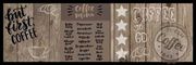 tapeto koyzinas moketa me antiolisthitiko ypostroma kafe 50x150cm