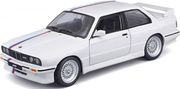 oxima bmw m3 e30 1988 white bburago metalliko antigrafo 1 24 18 21100 photo oxima bmw m3 e30 1988 white bburago metalliko antigrafo 1 24 18 21100 photo