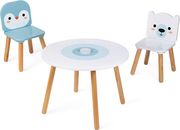 set trapezi kai dyo karekles janod polar j09650 photo