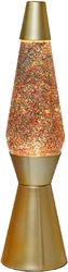 lampa i total xl1770 lava gold glitter lamp photo