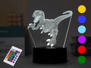 lampa i total xl2334 3d led velociraptor photo