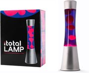 lampa i total xl2348 lava purple pink lamp h40cm photo