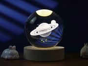 lampa i total xl2714a crystal ball saturn medium 8cm photo