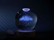 lampa i total xl2717b crystal ball rainy large 10cm photo