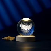lampa i total xl2717d crystal ball heart medium 8cm photo
