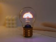 lampa i total xl2876 bulb shaped rainbow 12cm photo