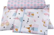 set sentonia koynias greenwich polo club essential 8865 prasino mint roz 130x170cm photo
