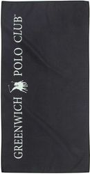 petseta gymnastirioy greenwich polo club essential 4183 black grey 45x90cm