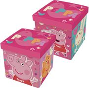 apothikeytiko koyti paixnidion peppa pig 30x30x30 cm photo apothikeytiko koyti paixnidion peppa pig 30x30x30 cm photo