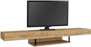 epiplo tileorasis epitoixio albares megapap me led xroma sapphire oak 150 x 296 x 22 cm