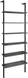 bibliothiki toixoy megapap madison mayro anthraki 60 x 20 x 183 cm