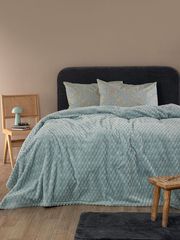 koyberta yperdipli palamaiki home aster fleece jade 220x240cm