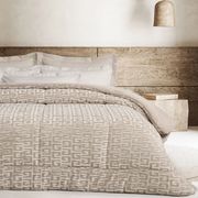 koybertopaploma yperdiplo das home sherpa 1393 taupe 220x240cm