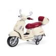 peg perego ilektrokinito 12v vespa white with case photo