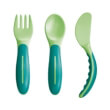 set mam babys cutlery prasino photo