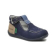 pedila kickers bonbek 218126 marine bleu beige mple photo