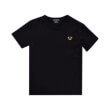 T-SHIRT TRUE RELIGION GOLD BRANDED LOGO TR146TE179 ����� (110��.)-(4-5 ����)