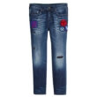 JEAN ��������� TRUE RELIGION ROCCO PATCHED TR717JN01 ���� (104��.)-(3-4 ����)