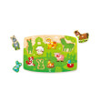 xylino pazl me zoakia agroktimatos hape farmyard peg puzzle 10tmx photo