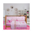 set koyberli maxilarothiki loytrino baby dream line embroidery das home 6336 roz koynelaki 110x150c photo