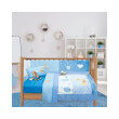 set koyberli maxilarothiki loytrino baby dream line embroidery das home 6335 siel animals 110x150cm photo