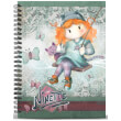 tetradio spiral a5 karactermania forever ninette multicolored grid paper notebook swing 120fylla photo