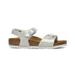 sandalia birkenstock rio bk0sj101565800243500 leyko metallize photo