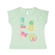 T-SHIRT BENETTON CA LOVE ������� (68 CM)-(6-9 �����)