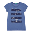 T-SHIRT BENETTON 3 INDIGO GIRL ������ ����