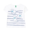 T-SHIRT BENETTON ART I GIRL ����� (90 CM )-(2 ���� )