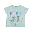 T-SHIRT BENETTON 3 INDIGO GIRL ������� MINT