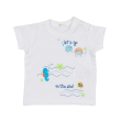 T-SHIRT BENETTON SUMMER HIM  (62 CM)-(3-6 )