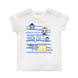 T-SHIRT BENETTON BY THE SEA  (68 CM)-(6-9 )