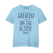 T-SHIRT BENETTON INDIGO BOY  (82 CM)-(1-2 )