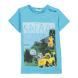T-SHIRT BENETTON JUNGLE BABY BOY  (68 CM)-(6-9 )