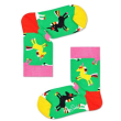 kaltses happy socks kids unicorn sock kuni01 7000 prasino polyxromo photo