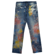 panteloni sisley do it yours jeans mple photo