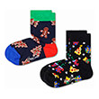 ������� HAPPY SOCKS 2-PACK GINGERBREAD AND GIFTS SOCKS KGAG02-6500 (EU:28-31)