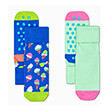 ������� HAPPY SOCKS 2-PACK KIDS ICE CREAM ANTI SLIP KICE19-6300 ����/������� MINT