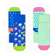 ������� HAPPY SOCKS 2-PACK KIDS ICE CREAM ANTI SLIP KICE19-6300 ����/������� MINT (EU:24-26)
