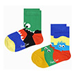 kaltses happy socks 2 pack kids monsters socks kmon02 0200 polyxromes photo