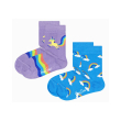 ������� HAPPY SOCKS 2-PACK KIDS UNICORN AND RAINBOW KUNR02-5000 ���/����