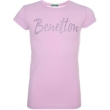 T-SHIRT BENETTON BASIC GIRL  (82 CM)-(1-2 )