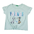 T-SHIRT BENETTON 3 INDIGO GIRL ������� MINT (82 CM)-(1-2 ����)