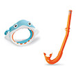 set anapneystira maskas intex o mikros karxarias photo