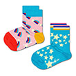 ������� HAPPY SOCKS 2-PACK KIDS SHOOTING STAR SOCK KSST02-6000 (EU:28-31)