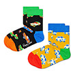 ������� HAPPY SOCKS 2-PACK KIDS CAR SOCK KCAR02-9300 �����/�������