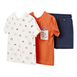 set t shirts 3 tmx mayoral 053 portokali 86 cm18 24 minon photo